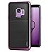 Produktbild VRS Design Samsung Galaxy S9 Hülle, Handyhülle [Schwarz+Violett] Silikon TPU Bumper Cover | Dual Layer Protection case | Ultra dünne Hüllen [High Pro Shield] für Samsung Galaxy S9 (2018)