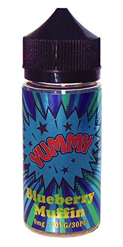 100ml E-liquide YUMMY BLUEBERRY MUFFIN pour Cigarette Electronique fabriqué en Italie sans nicotine - by Bravo Vapes