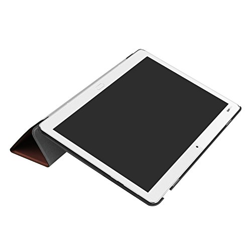 AVIDET Ultra Slim Huawei MediaPad M3 Lite 10 Hülle Case Superleicht Ständer Smart Shell Cover Schutzhülle Etui Tasche für Huawei MediaPad M3 Lite 10 Tablet-PC (Braun) - 6
