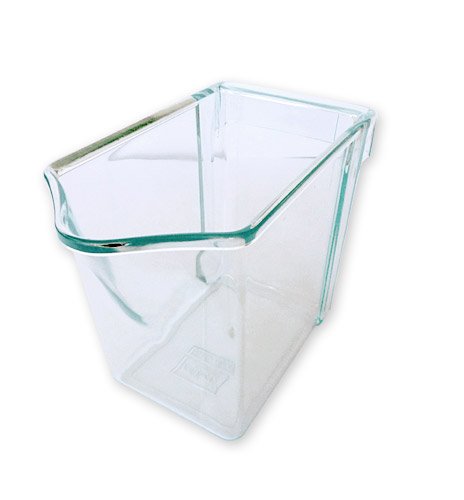 3er Schüttenrahmen weiß inkl. 3 Schütten glasgrün zum - 4