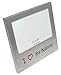 ' I Love My Nanny ' - Photo Picture Frame Gift - 5 x 3.5 inch - Brushed Aluminium Satin Silver Colour