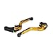 Produktbild MG Kupplungshebel + Bremshebel gold klappbar & verstellbar mit ABE Honda CB 750 F2 Seven Fifty RC42 92-03