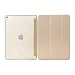 Produktbild iPad Air Hülle & Neu 2017 iPad 9,7 Zoll Hülle, L2W iPad Air (2013) & iPad (2017) 9,7 Zoll [Ultra Slim] Merge Frosted Back Magnetic Hülle Cover mit Stand und Magnetic Smart Cover Auto Wake Sleep On / Off Funktion Ganzkörper Schutz Für Apple iPad Air Hülle & Neu 2017 iPad 9.7 - Champagner Gold