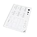 VWH Workspace Stamping Silicone Nail Mat Rollable Nail Art Tool (C)