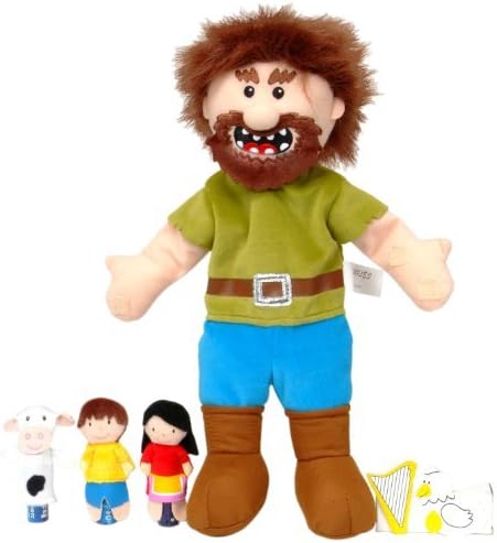 Tellatale Jack and the Beanstalk Hand and Finger Puppet Set by Tellatale