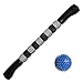 Produktbild Locisne Muskel Roller Stick, Pro Fuß und Hand Massage Roller, Trigger Point Massage, Sport Body Massage Stick Tool mit Spiky Message Ball für Entspannung Sore Muscles Back Tightness, Body Bein Recovery, Freigabe Krämpfe, Kalb Schmerzen Massager