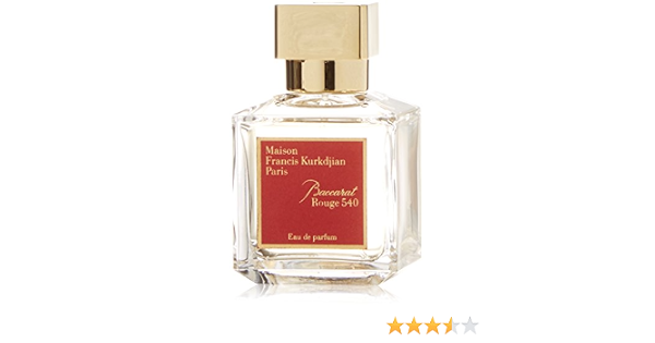 Maison Francis Kurkdjian - Profumo EDP Baccarat Rouge 540, confezione da 1  (1 x 70 mL) : Amazon.it: Bellezza