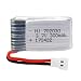 Produktbild 3,7 V 300 mAh Lipo Batterie Akku für Hendy1306 YouDiU816 DiFeida F180 FY530 RC Quadcopter,Ewendy Flugzeiten Ihrer Drohne verlängern | Schützt vor Überlastung | Ersatzbatterie Zubehör für DrohneD