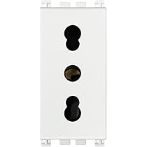 4box Side Presa Da Incasso Per Vimar Arkè, 3 In 1 (Schuko O 2 Bipasso), Grigio, Facile Installazione - 3