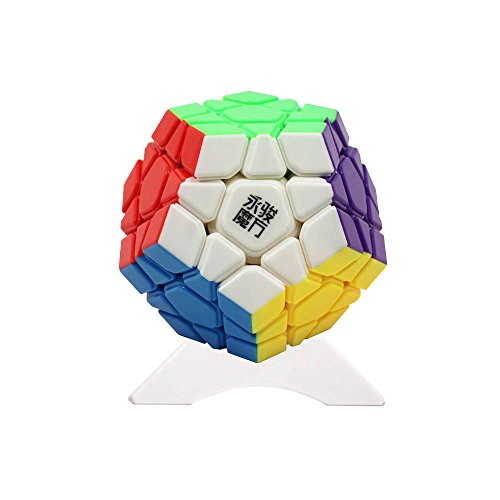 HappyToy YongJun YJ YuHu 3x3x12 Megaminx Dodecahedron 3x3 Megaminx Megaminx Cubo 12 Surface + Un treppiede personalizzato (Stickerless)