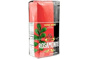 YERBEE Rosamonte Yerba Mate Tè Tradizionale 1kg | Yerba Mate Argentino | Bevanda disintossicante ed energetica