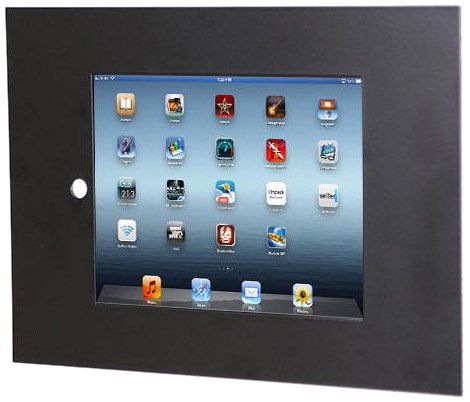 TabLines Wandeinbau für Apple iPad Air 2 schwarz