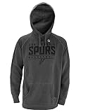 Capucha con cordón. adidas San Antonio Spurs NBA - Sudadera con Capucha para Hombre, diseño Vintage, Color Gris, S, Gris