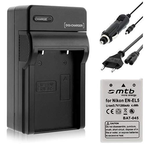 Batterie   Chargeur pour Nikon EN-EL5   Coolpix P3 P4 P500 P510 P520 P5000 P6000   S10    - v  liste