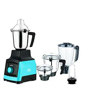 Frontline 1200 Watt Mixer Grinder With 22000+ RPM MOTOR and 5 Year Warranty on Motor (5 JAR, Blue)