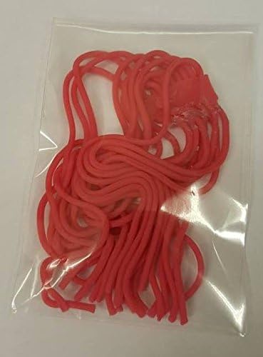 Gordon Griffiths Squirmy Wormy - Worm Body for Fly Tying (Red)