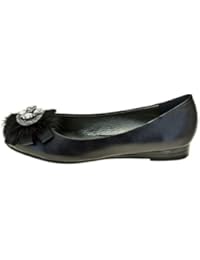 ROBERTO BOTELLA - <p>Zapato bailarina plano</p> - Color Negro - Talla 37