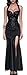 Produktbild r-dessous Lack Corsagenkleid Corsage + Rock Mini Kleid schwarz Cocktailkleid lang Partykleid Abendkleid Gothic Groesse: M