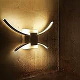 wandlampe modern holz Leistung mit 10W,Die Wandlampen ist led-chips intergriert , sehr energiesparend und Umweltschutz, 4000K Neutral weiße Lichtquelle Farben.