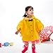 Toddler Rain Day Outerwear Baby Rain Jacket Infant Raincoat YELLOWBowknot S 2-3Y