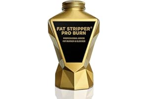 LA Muscle Fat Stripper PRO Burn | Professional Fat Burner and Fat Blocker | Weight Loss and Six Pack Supplement | Ideal for Professional Bodybuilders | GM Free | 2 X Months Supply