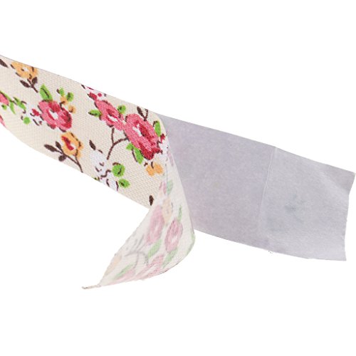 Gazechimp 10 Stück Baumwolle Washi Tape Dekoband Masking Tape Klebeband Scrapbooking - 2