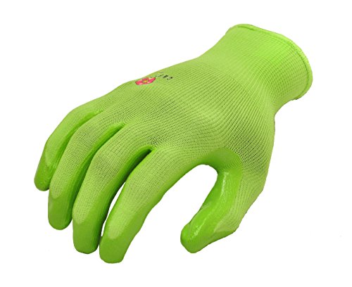 G & F 15226 M Damen Garten Handschuhe, mittel, verschiedene Farben (6 Stück) - 5