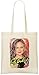 Produktbild Frische Emily Deschanel - Fresh Emily Deschanel Custom Printed Grocery Tote Bag - 100% Soft Cotton - Eco-Friendly & Stylish Handbag For Everyday Use - Custom Shoulder Bags