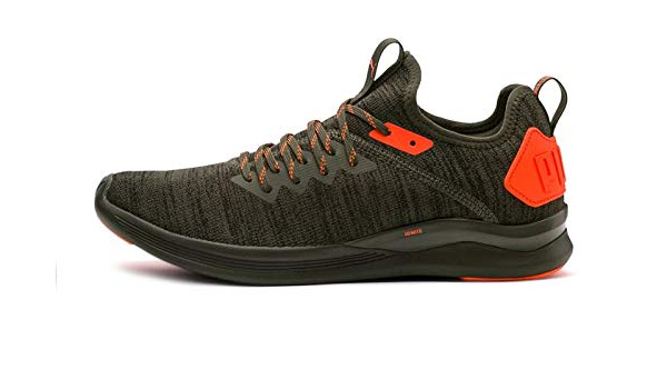 puma ignite flash evoknit forest night