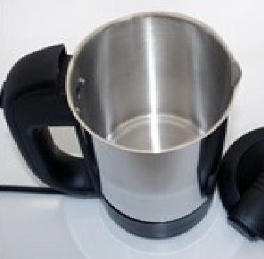 Wasserkocher 12 Volt für Kfz, Edelstahl kabellos Babykostwärmer Babykosterwärmer 12V - 3