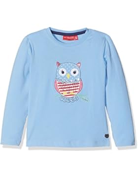 SALT AND PEPPER Mädchen Langarmshirt Longsleeve Amazing Eule