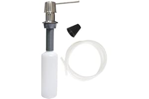 Danco 10039 Microban Straight Soap Dispenser, Brushed Nickel