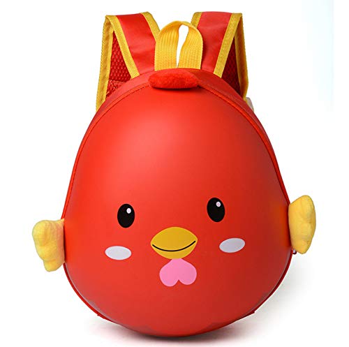 Preisvergleich Produktbild Kinder Cartoon Tasche Kindergarten Junge Baby Süße Kükentasche (Rot)