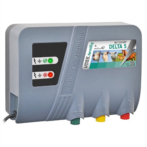 230V Weidezaungerät Delta 5 Netzgerät - Perfekte Hütesicherheit Elektrozaungerät