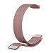 Produktbild Fcostume Uhrenarmband, Großer Milanese-Magnetarmband Ersatzband für Garmin Forerunner 220 235 235 735 (Rosa)