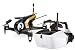 Produktbild Walkera 15004480 FPV Racing-Quadrocopter Rodeo 150 RTF Drohne mit HD-Kamera, Goggle V4 Videobrille, Akku, Ladegerät und Devo 7 Fernsteuerung, schwarz