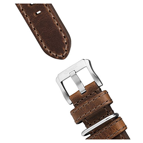 Ingersoll Men's The Bateman Quartz Watch with White Dial and Brown Leather Strap I01801