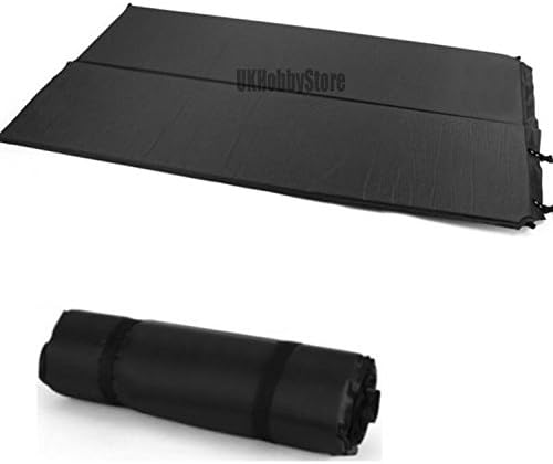 Single or Double Self Inflating Sleeping Roll Up Camping Mat (Double)