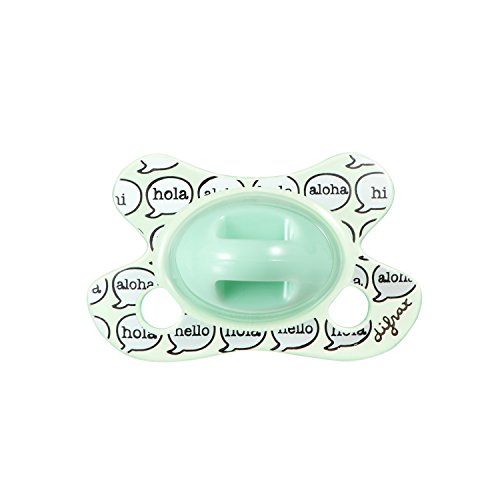 Difrax Newborn Dental Soother (Text Balloon)