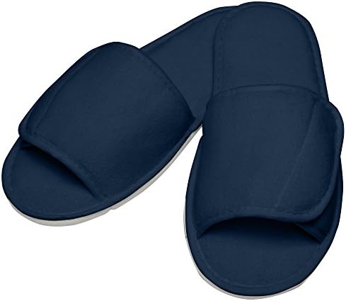 Towel City Adults Unisex Open Toe Slippers