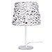 Produktbild Lampe de table Occitane forge rustique 23 cm blanc