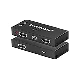 4Kx2K Dual HDMI Mini Display Port Converter - Multiple Signal input and Presention different Manual