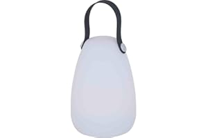 Siena Garden - Lampada a energia Solare, Colore: Bianco e Grigio