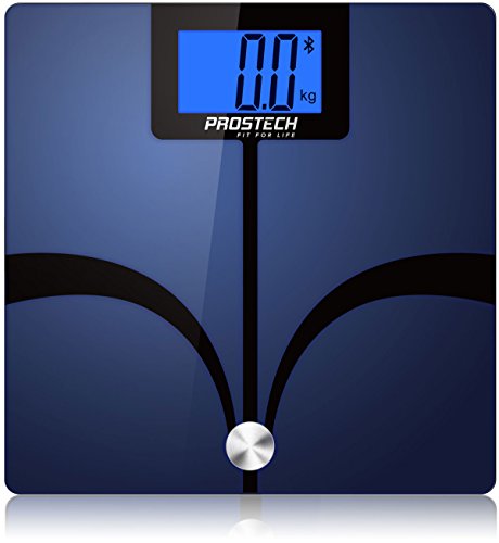 Intelligente Waagen - Bluetooth Körperfett Analyser - 100% Zufriedenheit garantiert . Kompatibel mit Apple Health für iPhone & Android-Geräte. Überwachen Sie Ihren Gewichtsverlust und Ihre Fitbit Fortschritte mit Hilfe dieser digitalen Personenwaage
