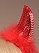 Fun pair of red sequin Devils horns on head band, Alice band , Great Hen nights, fancy dress.