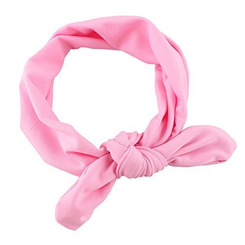 Enuo Turban Stirnband Kopfband Haarband Haarschleife Headband Haarschmuck für Kleines Baby Mädchen - 2