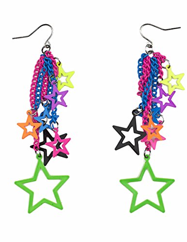 Preisvergleich Produktbild Sternenohrringe bunt
