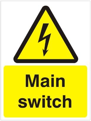 Main Switch 150x200 Rigid Plastic