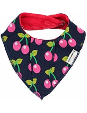 MAXOMORRA Baby Jungen Halstuch Grün Fuchs Fox BioBaumwolle Gots