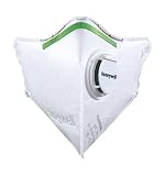  Honeywell comodidad FFP2 máscara de protección - 20 pcs Box, con válvula, empaquetado individualmente, tipo 2211 Valve